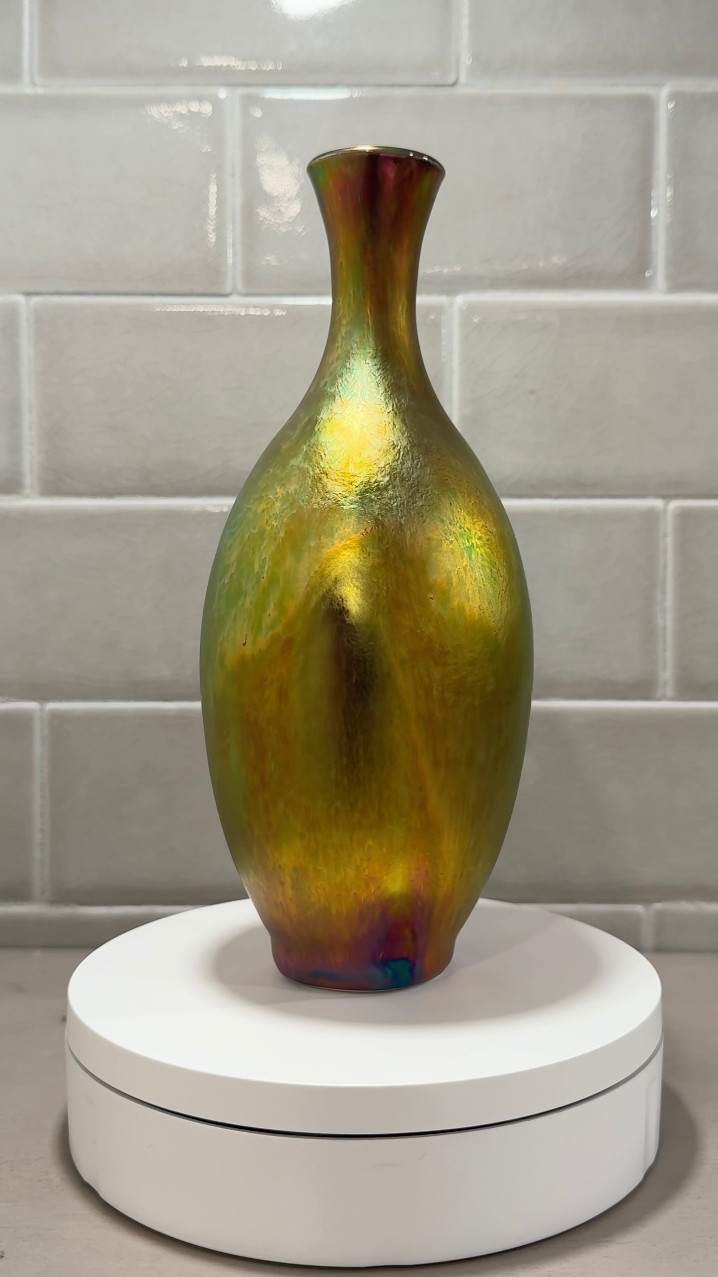 Metallic Luster Vase #2