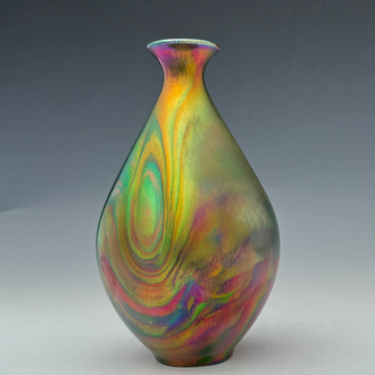 Green Swirl Vase ***RESERVED***