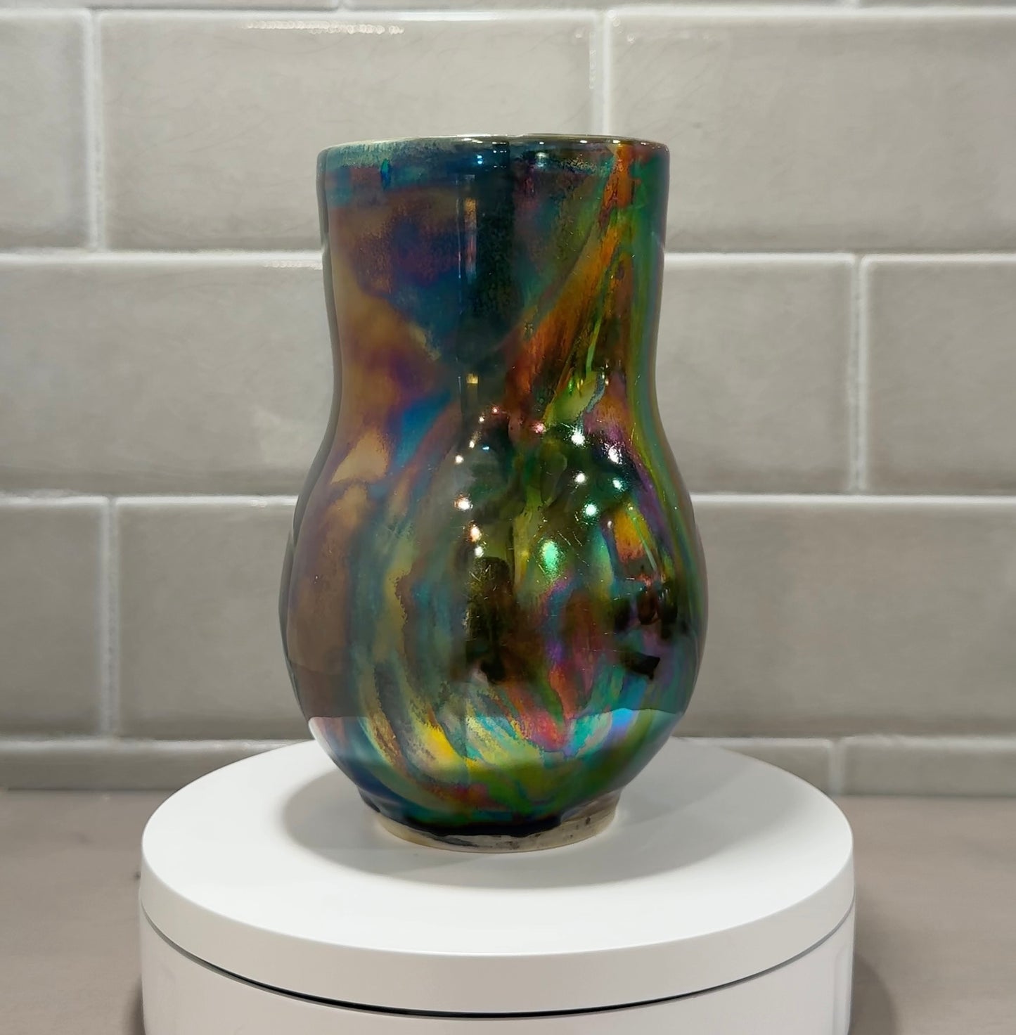 Rainbow Bud Vase