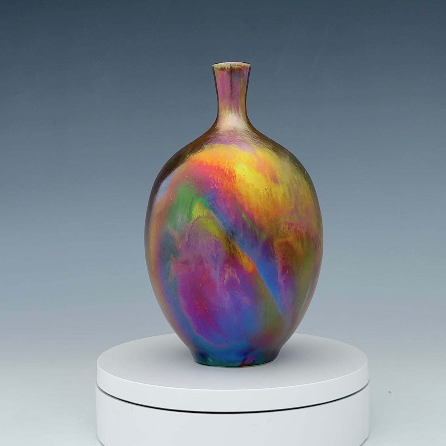 Purple Luster Small Vase