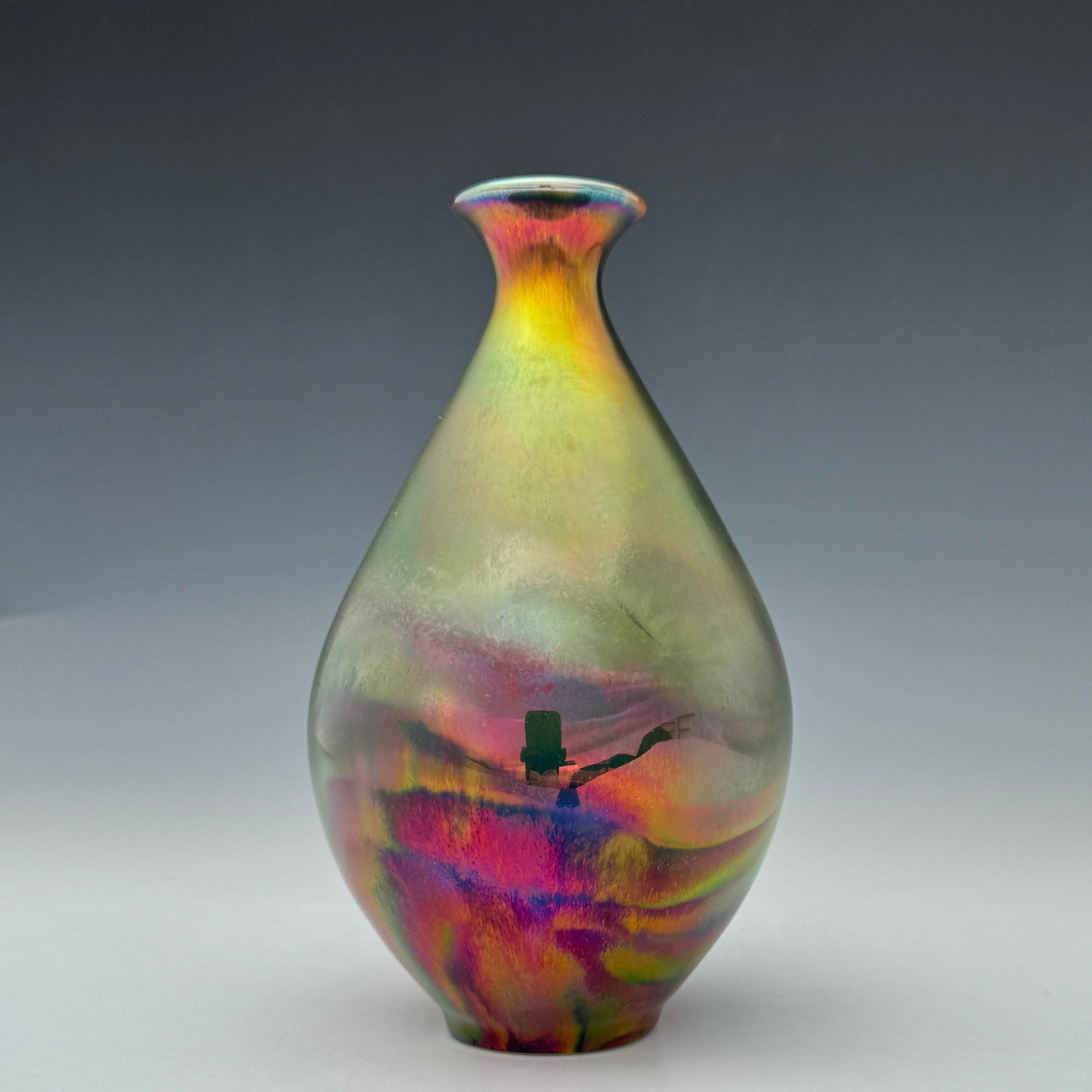 Green Swirl Vase ***RESERVED***