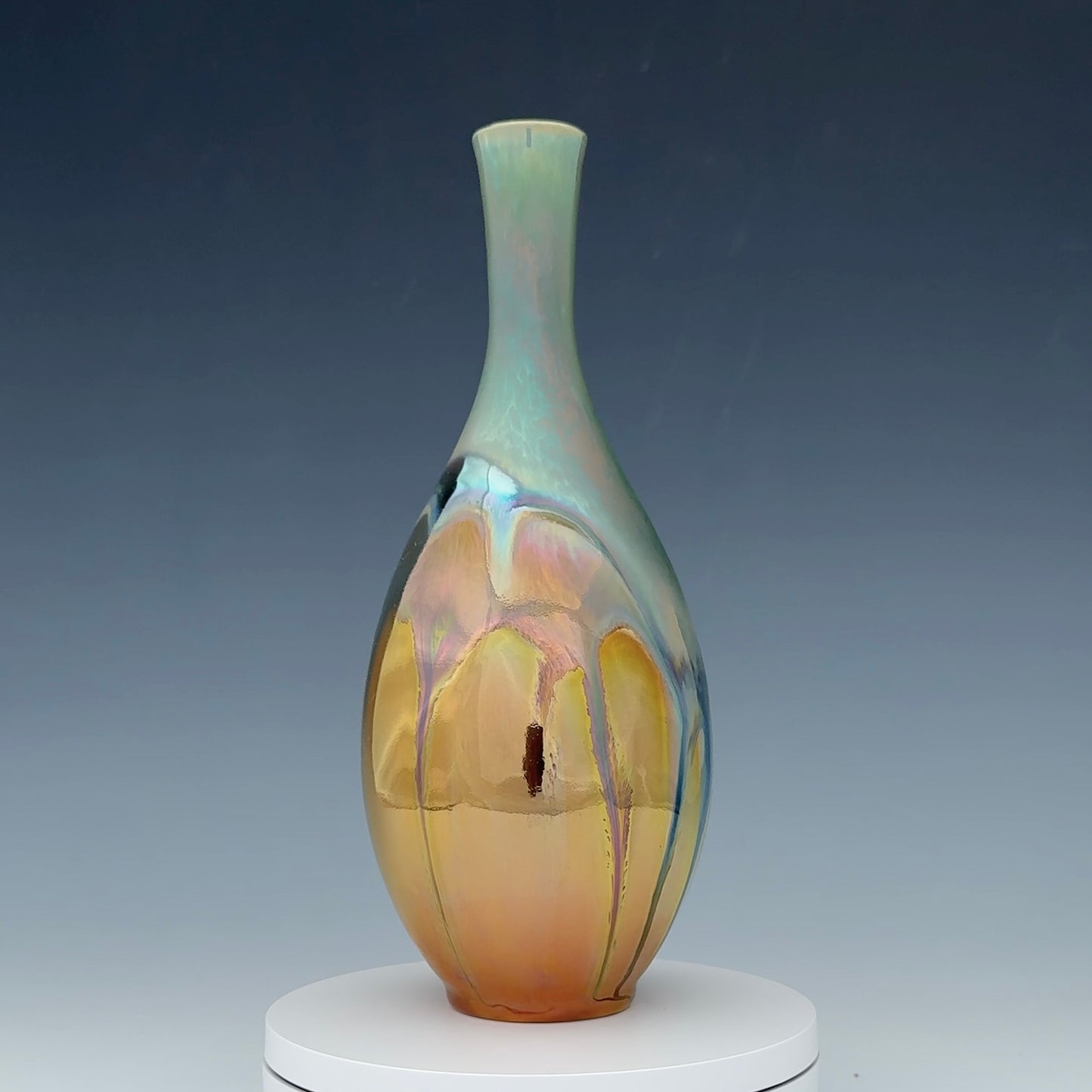Drippy Luster Vase