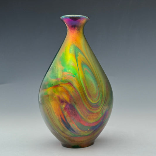 Green Swirl Vase ***RESERVED***