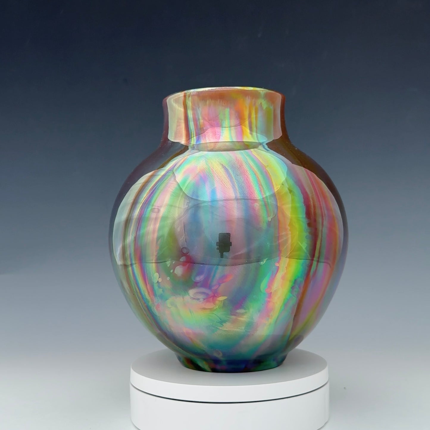 Rainbow Luster Medium Vase