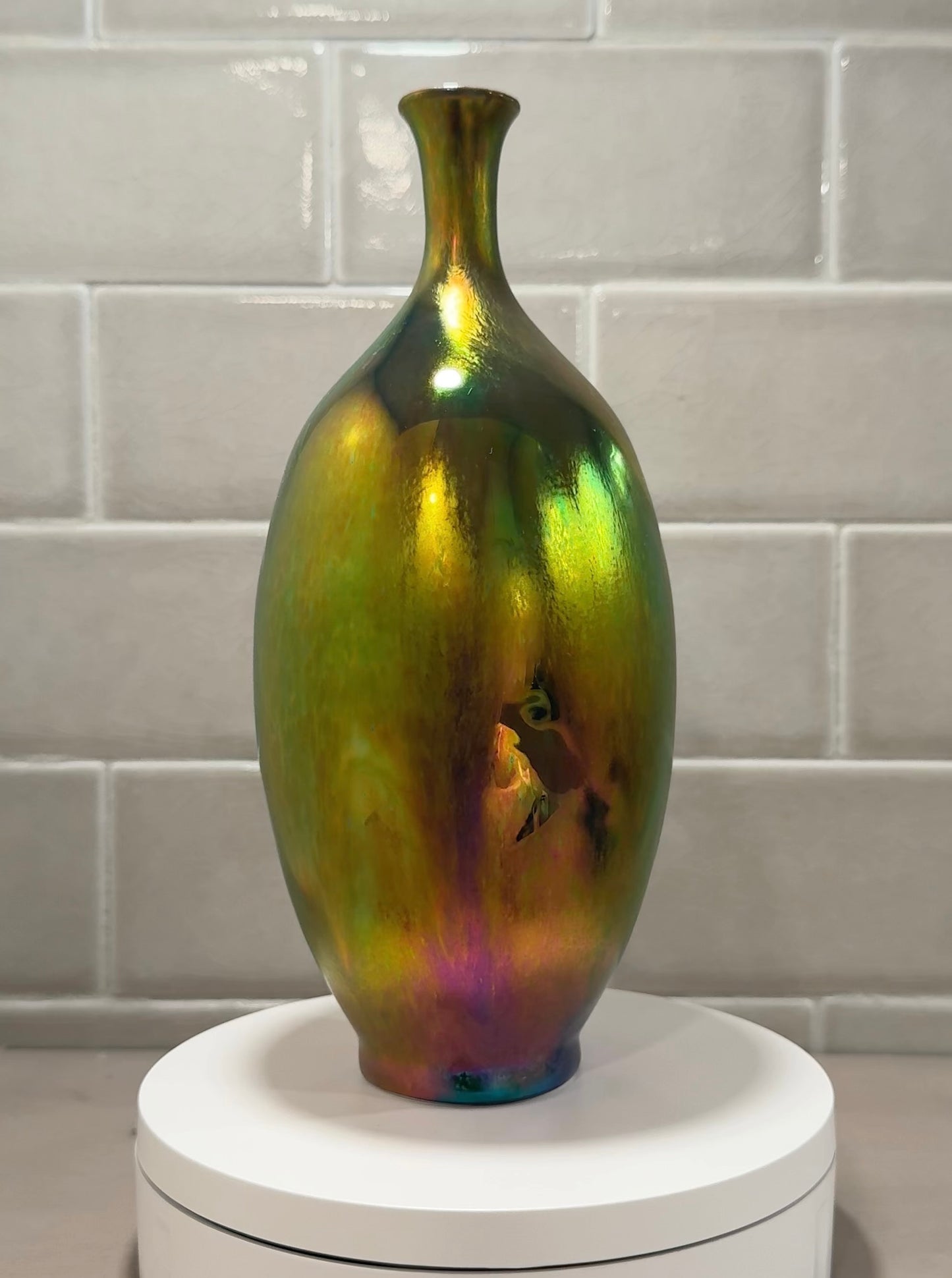Metallic Luster Vase #4
