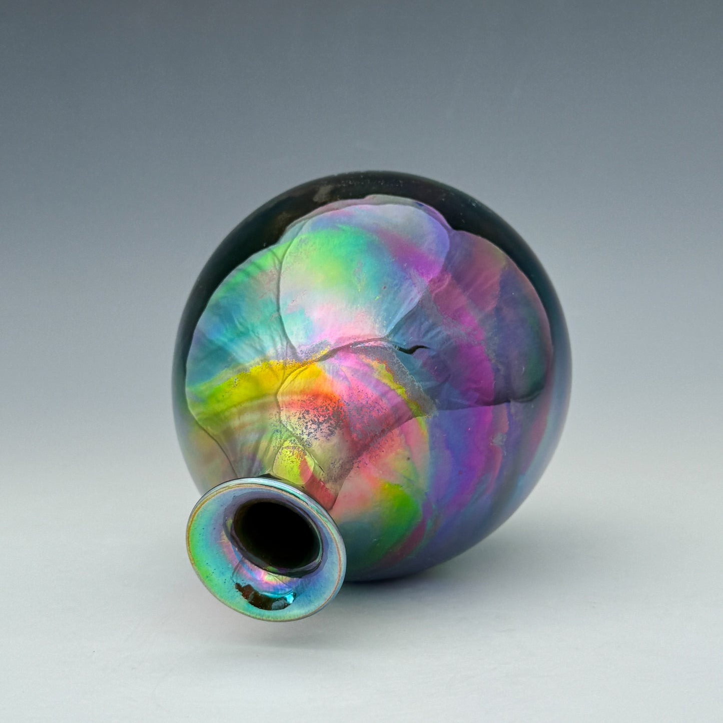 Purple Rainbow Vase