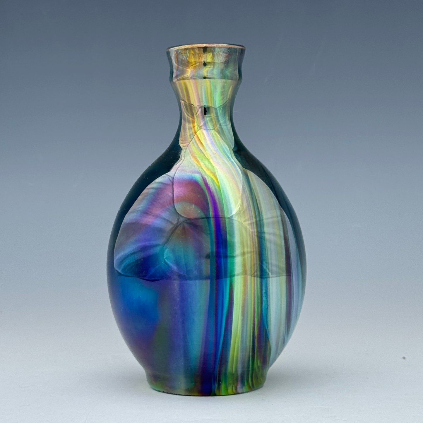 Swirl Luster Bud Vase