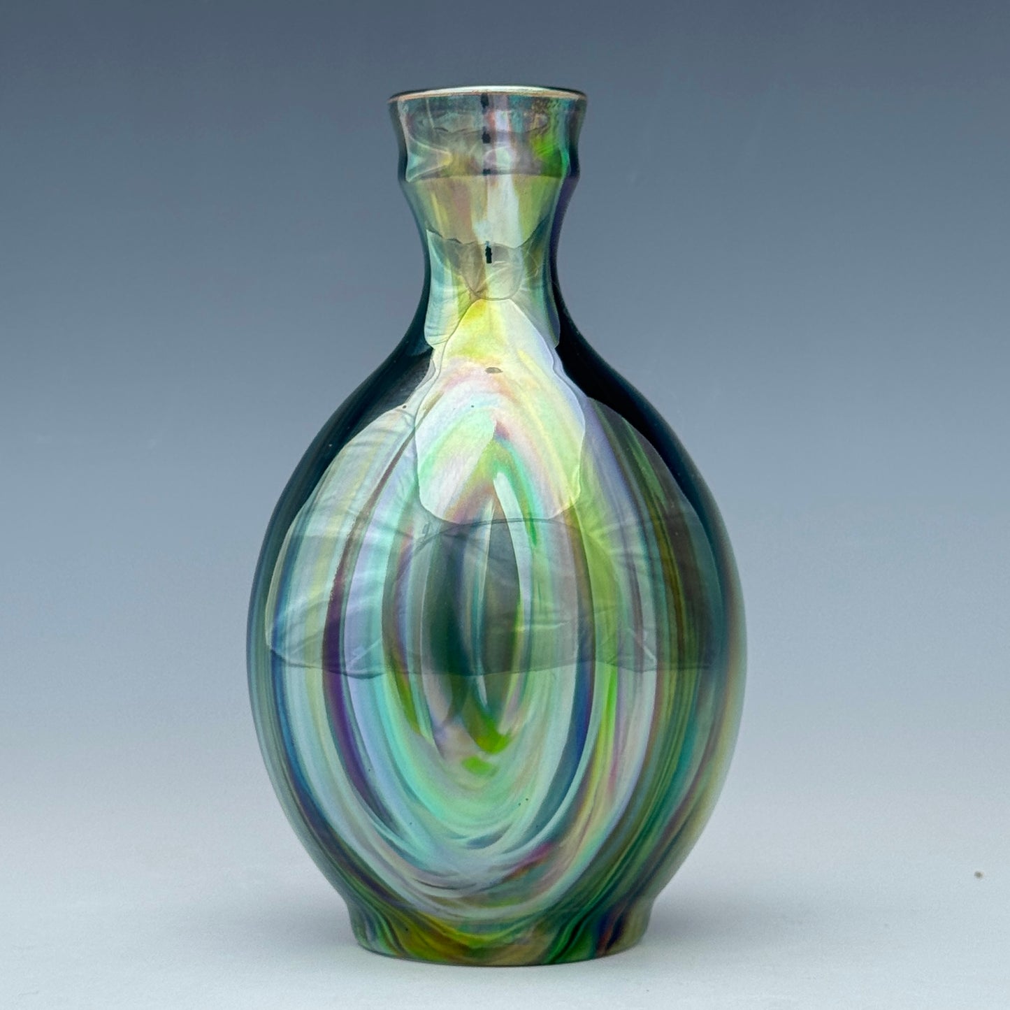 Swirl Luster Bud Vase