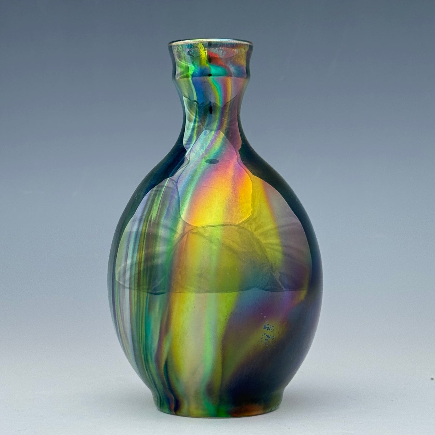 Swirl Luster Bud Vase