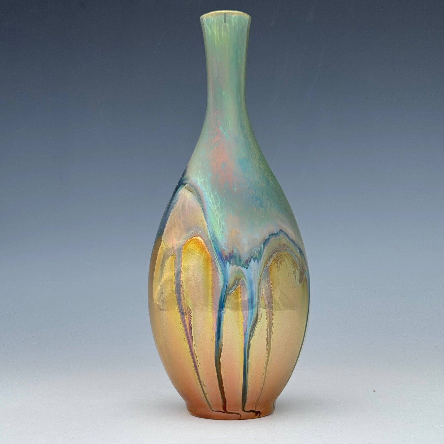 Drippy Luster Vase