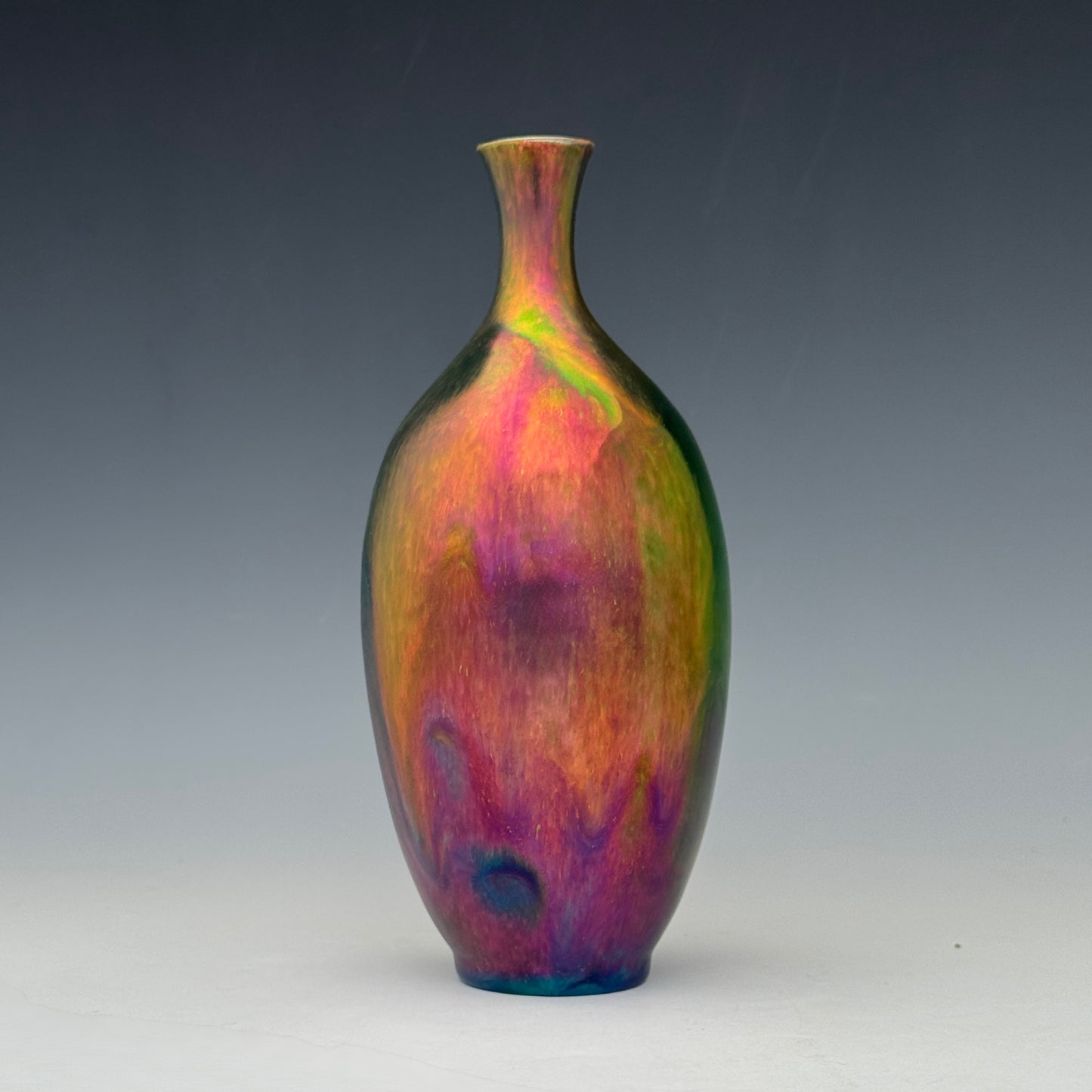 Metallic Rainbow Vase #3