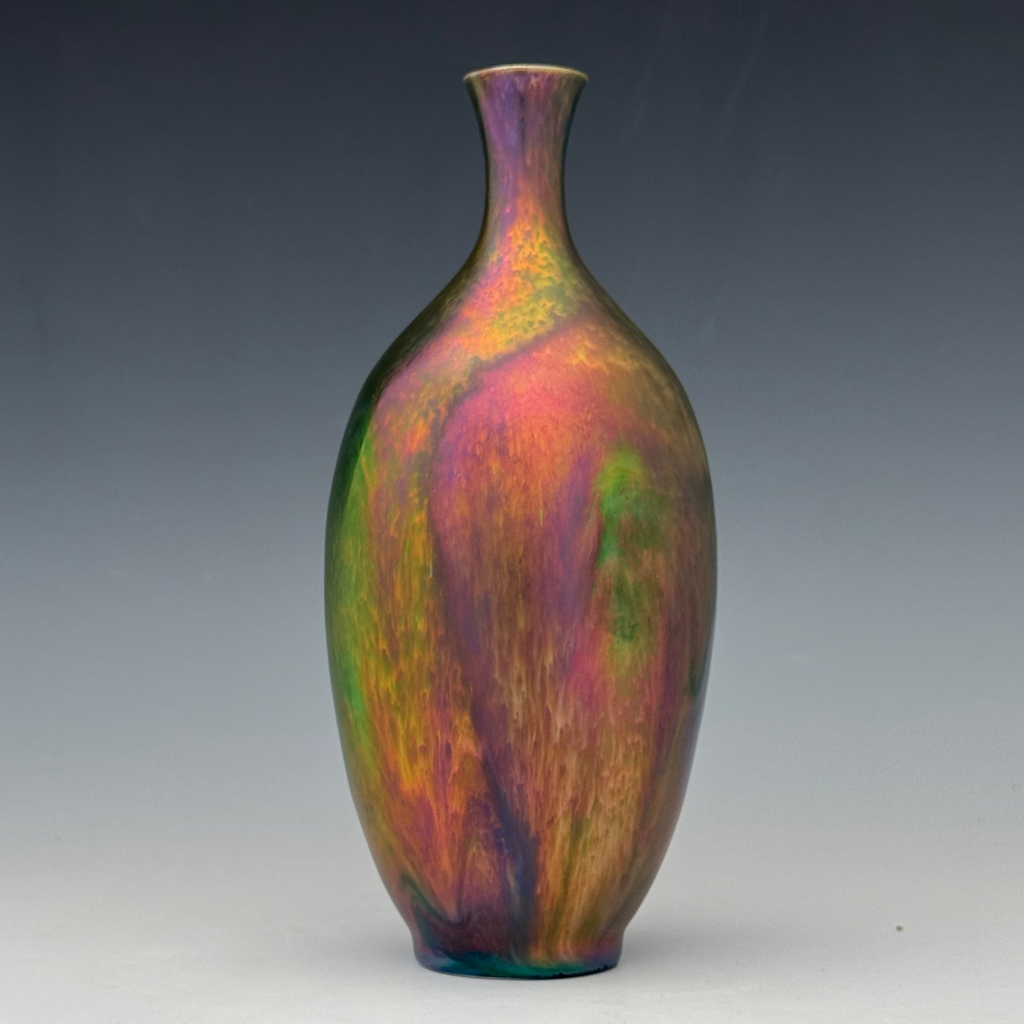 Metallic Rainbow Vase #3