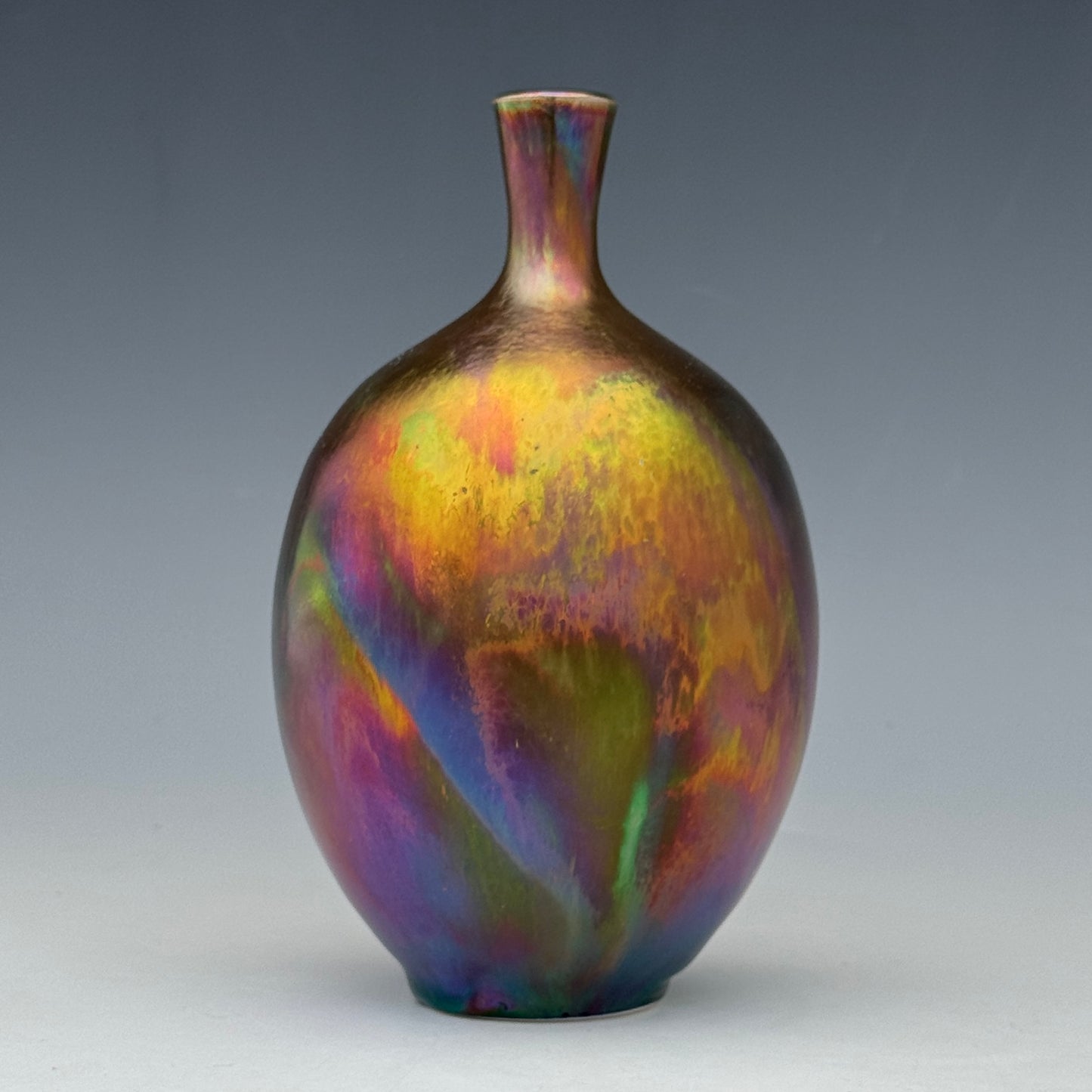 Purple Luster Small Vase