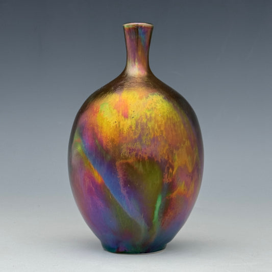 Purple Luster Small Vase