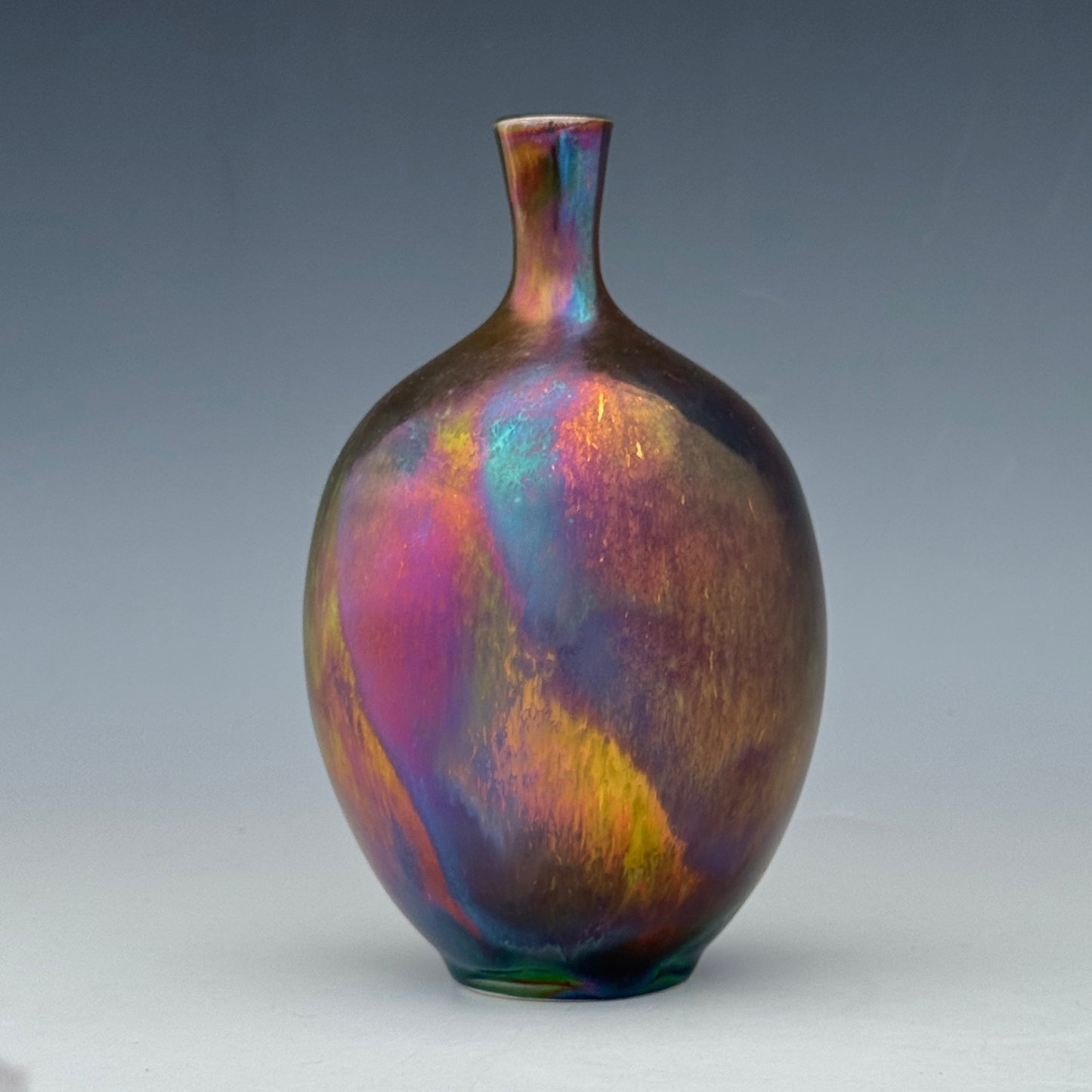 Purple Luster Small Vase