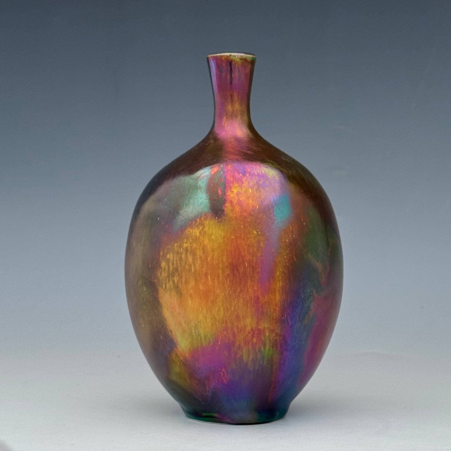 Purple Luster Small Vase