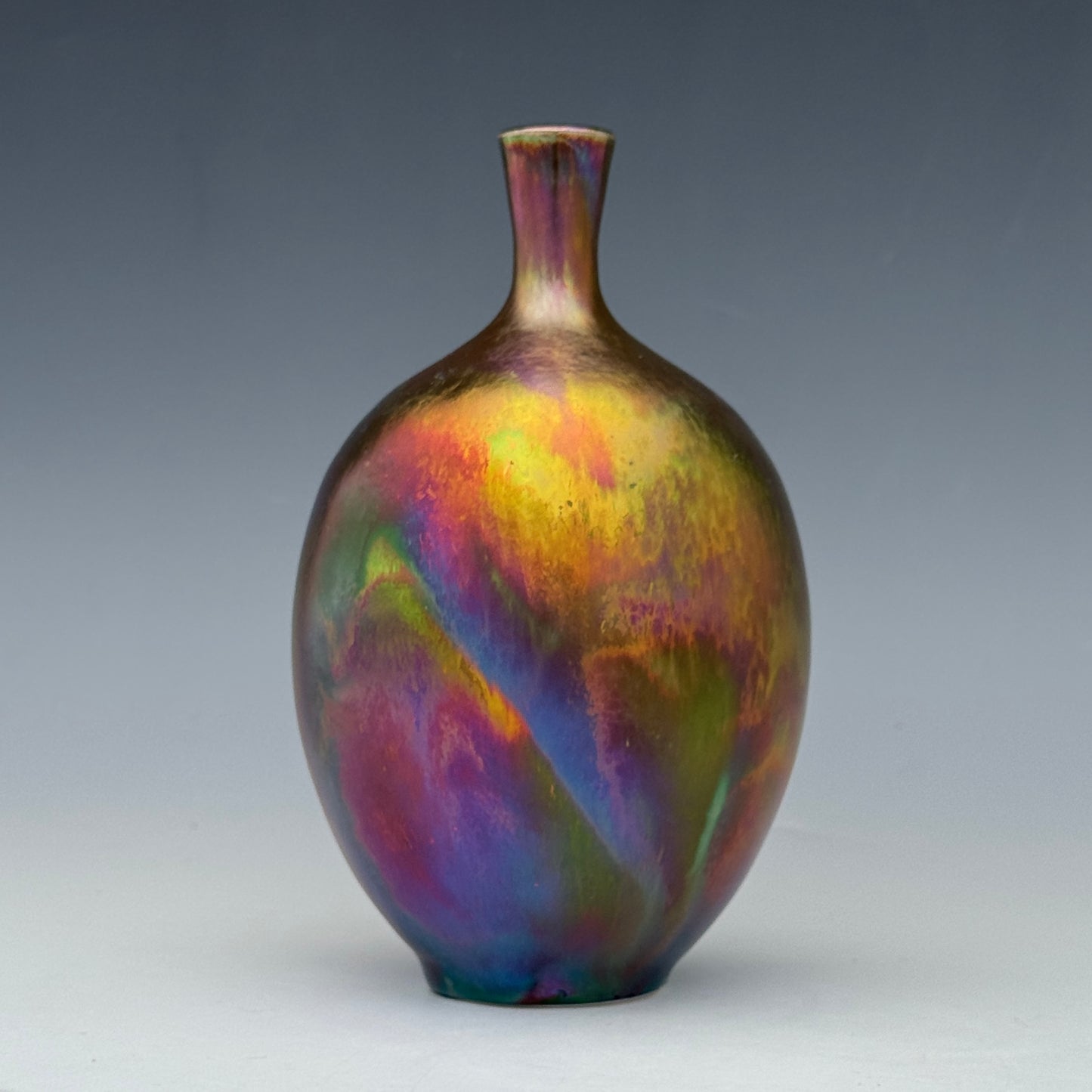 Purple Luster Small Vase