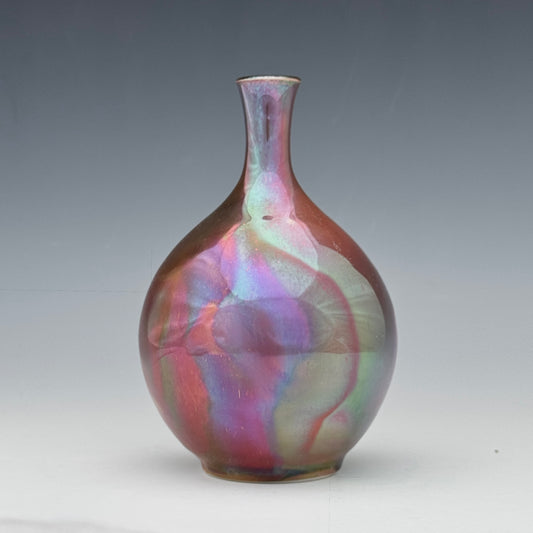 Pink Luster Bud Vase