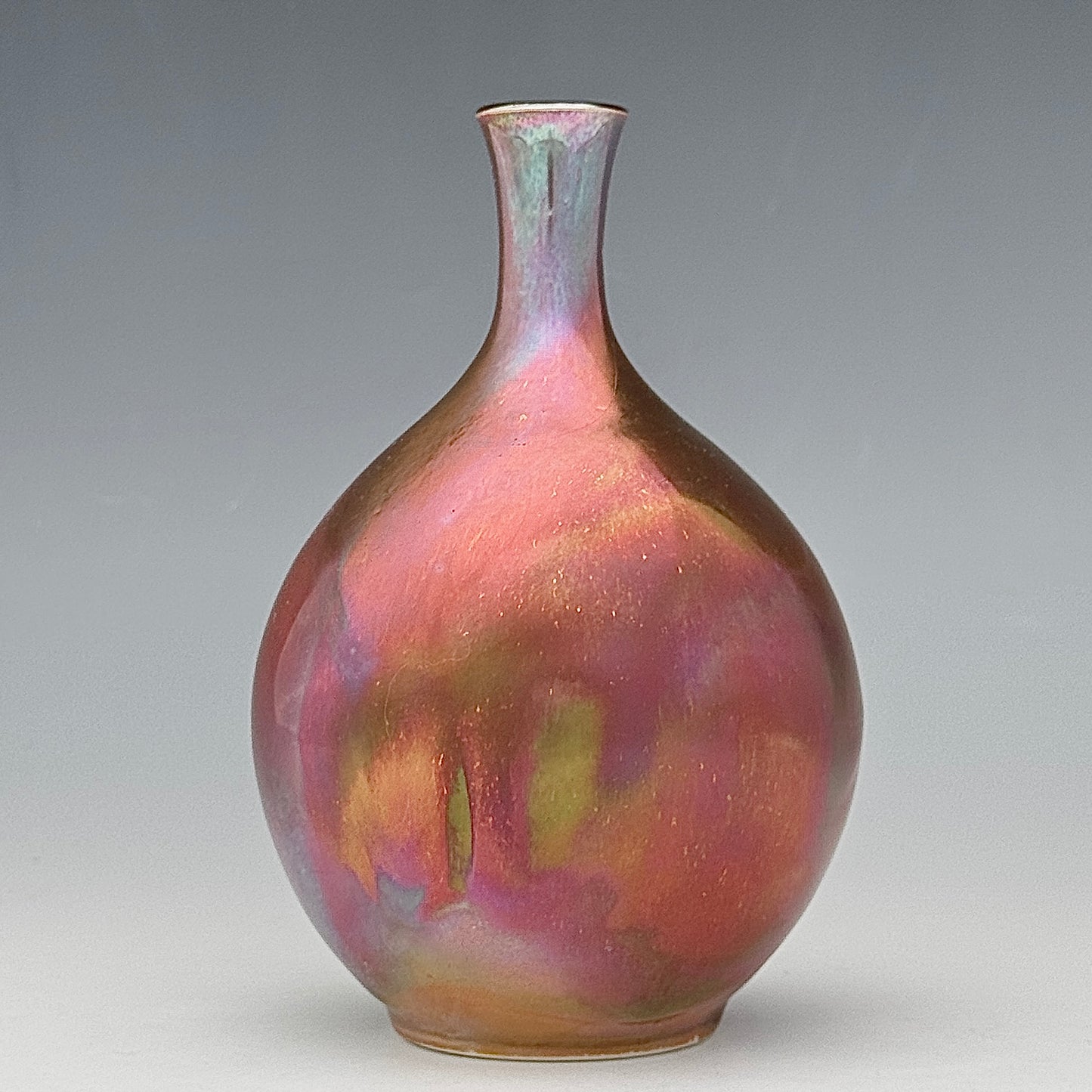 Pink Luster Bud Vase