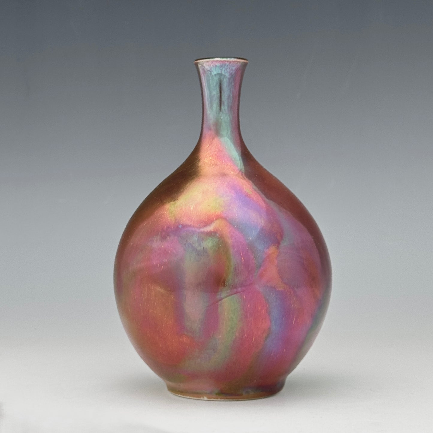 Pink Luster Bud Vase