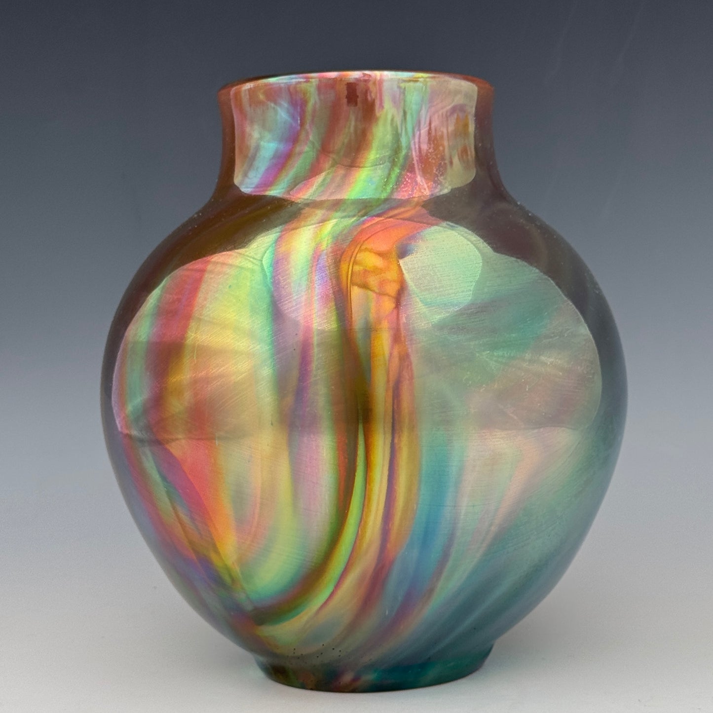 Rainbow Luster Medium Vase