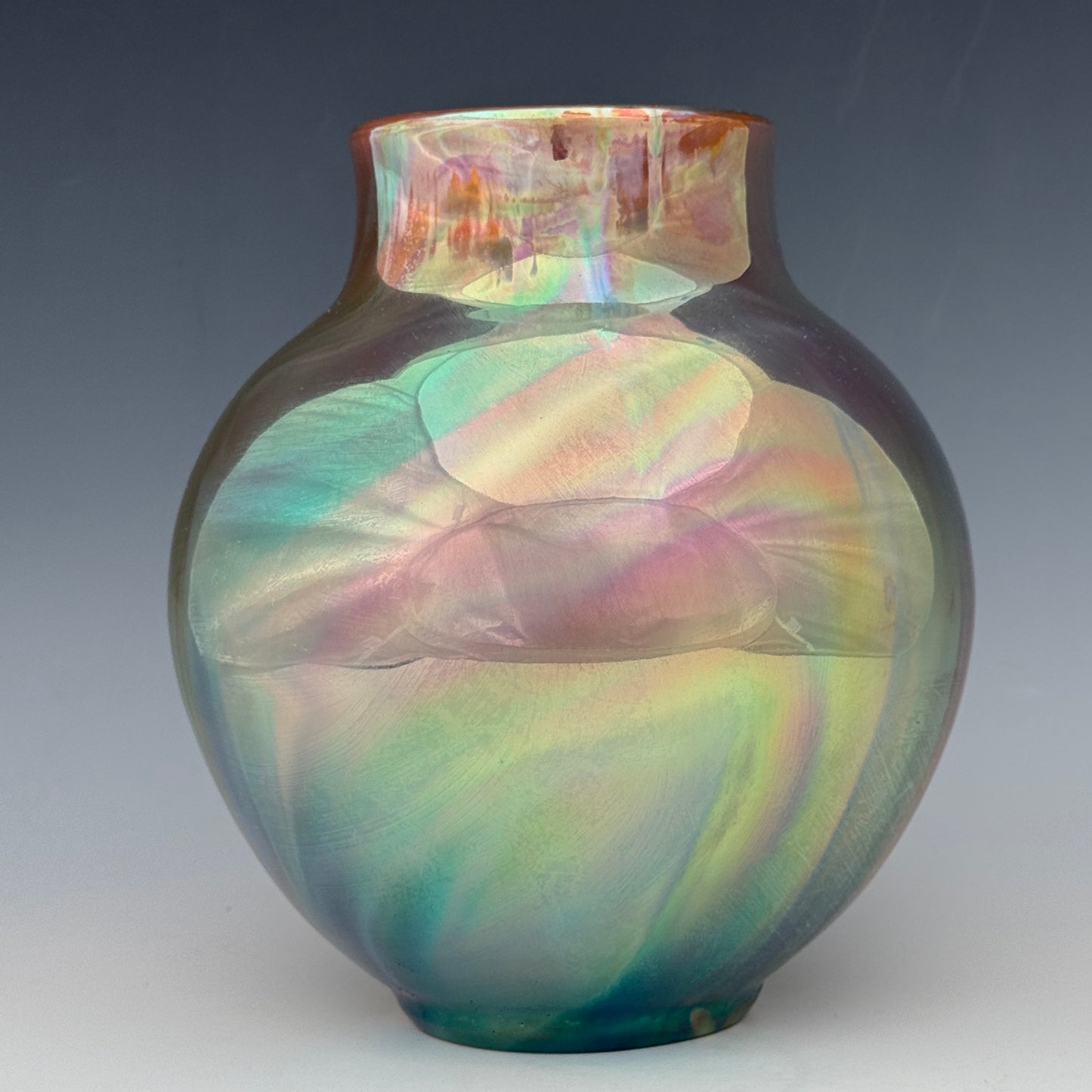 Rainbow Luster Medium Vase