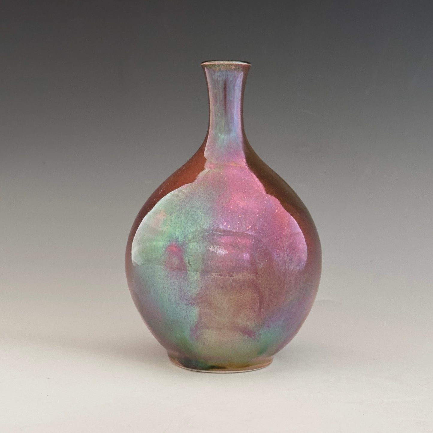 Pink Luster Bud Vase