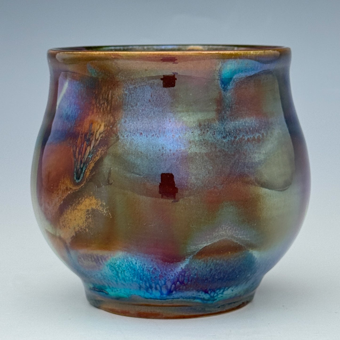 Multicolor Luster Cup