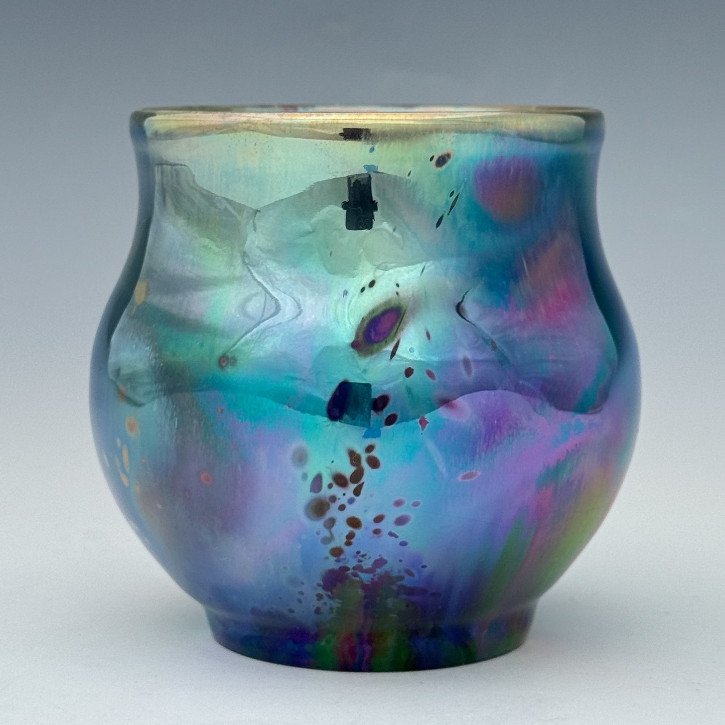 Multicolor Splatter Luster Cup