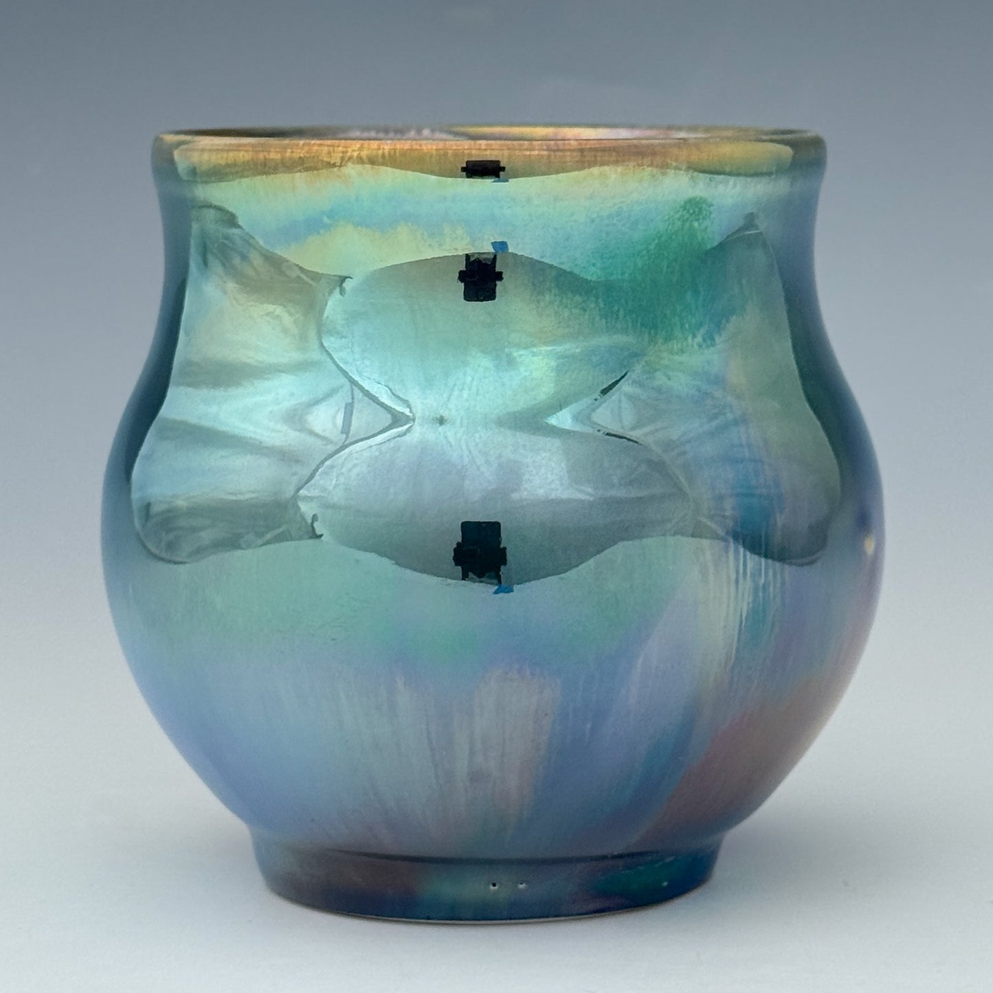 Multicolor Splatter Luster Cup
