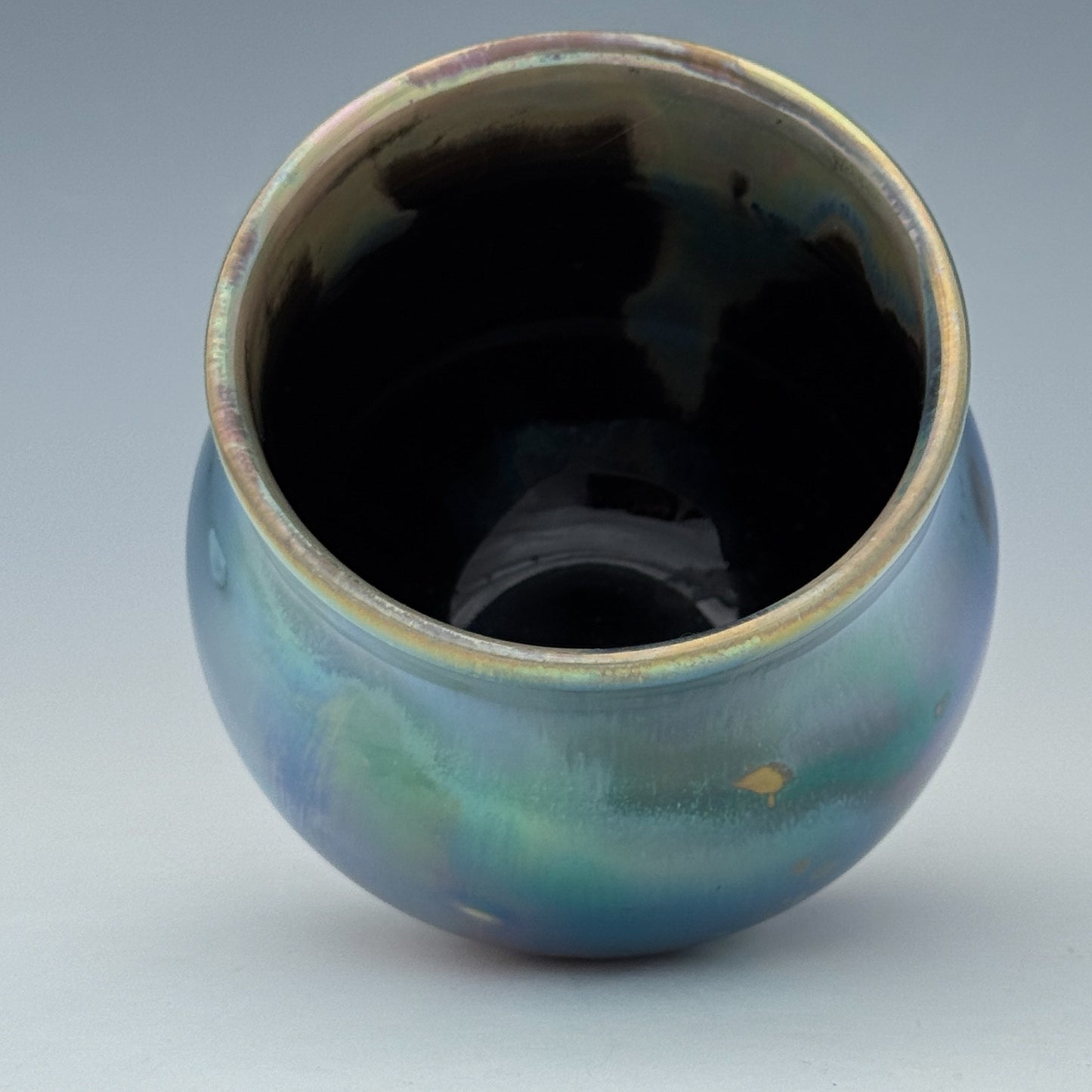 Multicolor Splatter Luster Cup