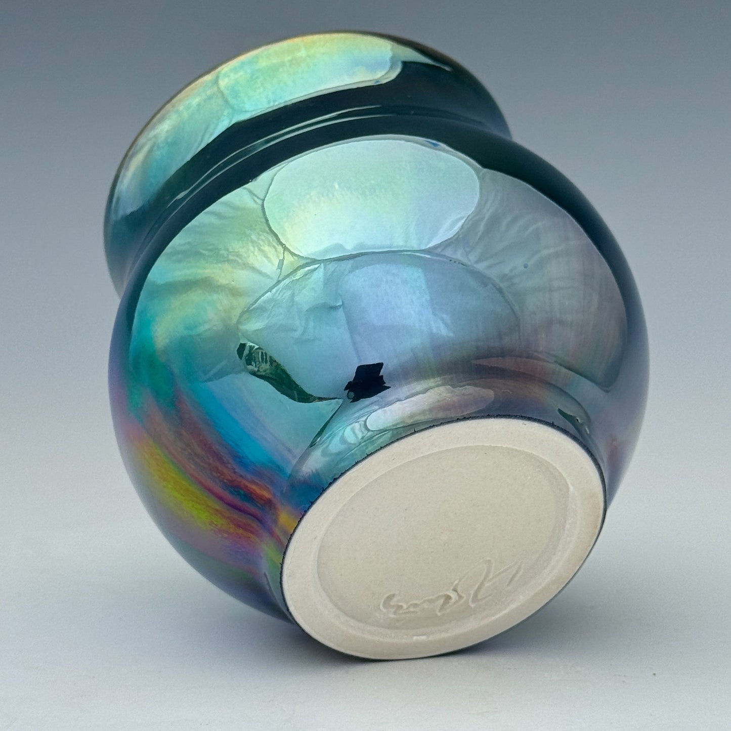 Multicolor Splatter Luster Cup