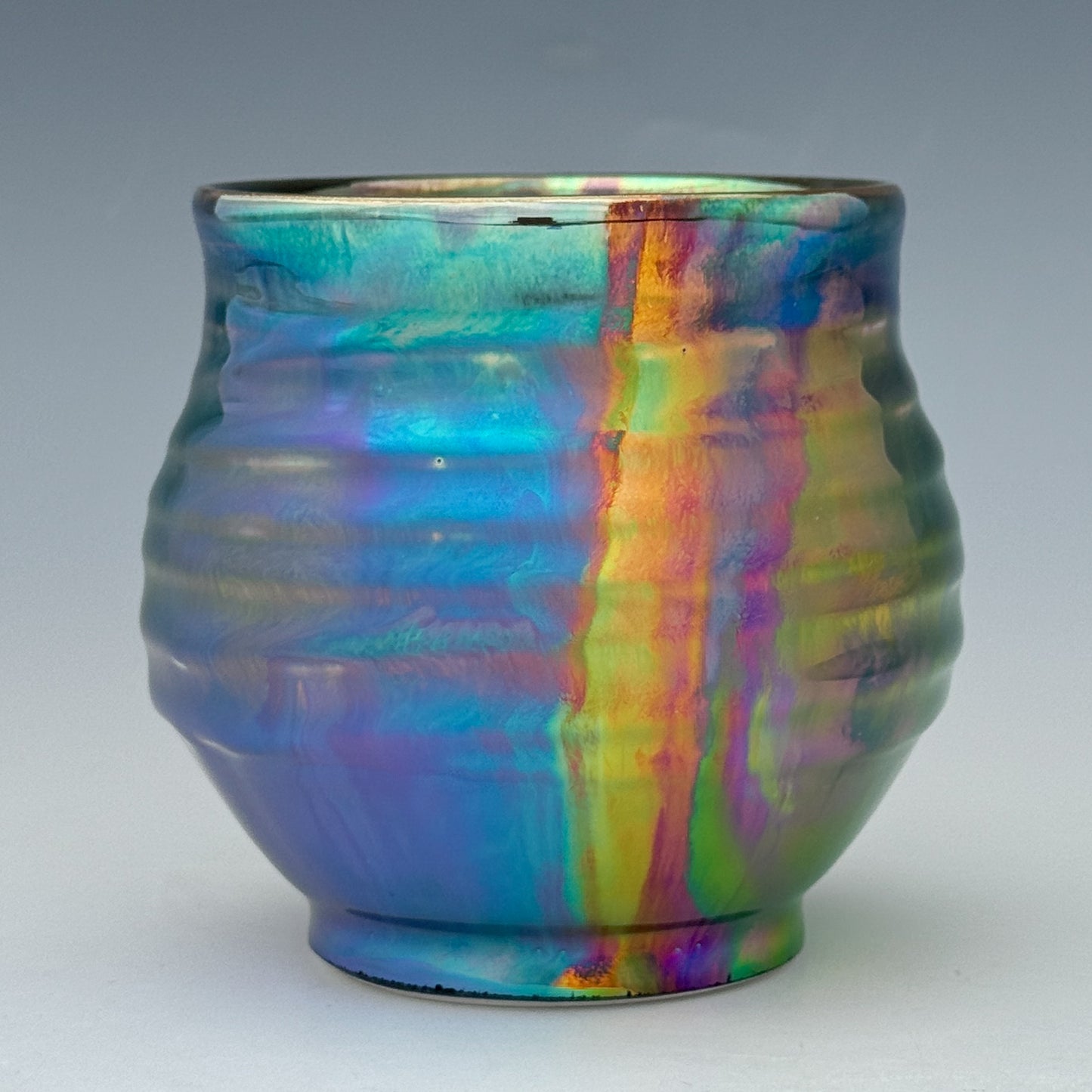 Neon Rainbow Luster Cup