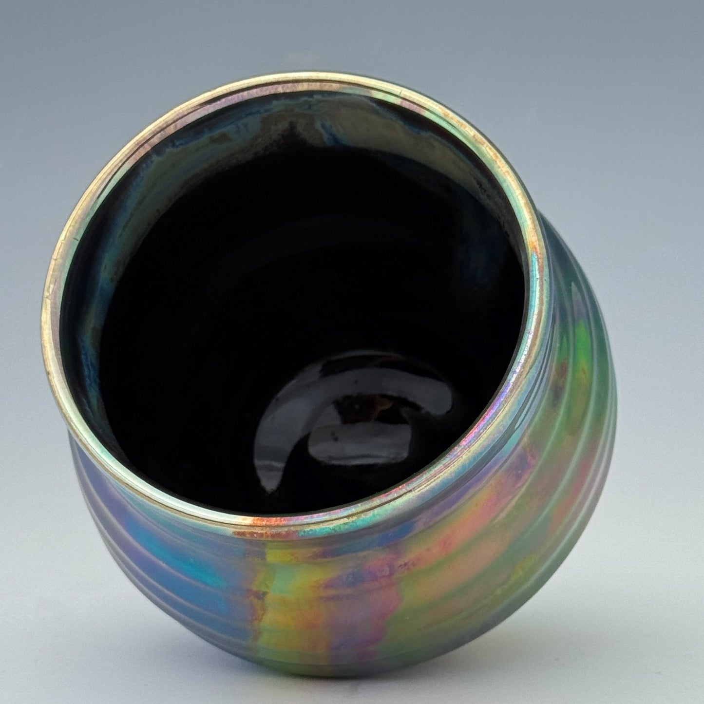 Neon Rainbow Luster Cup