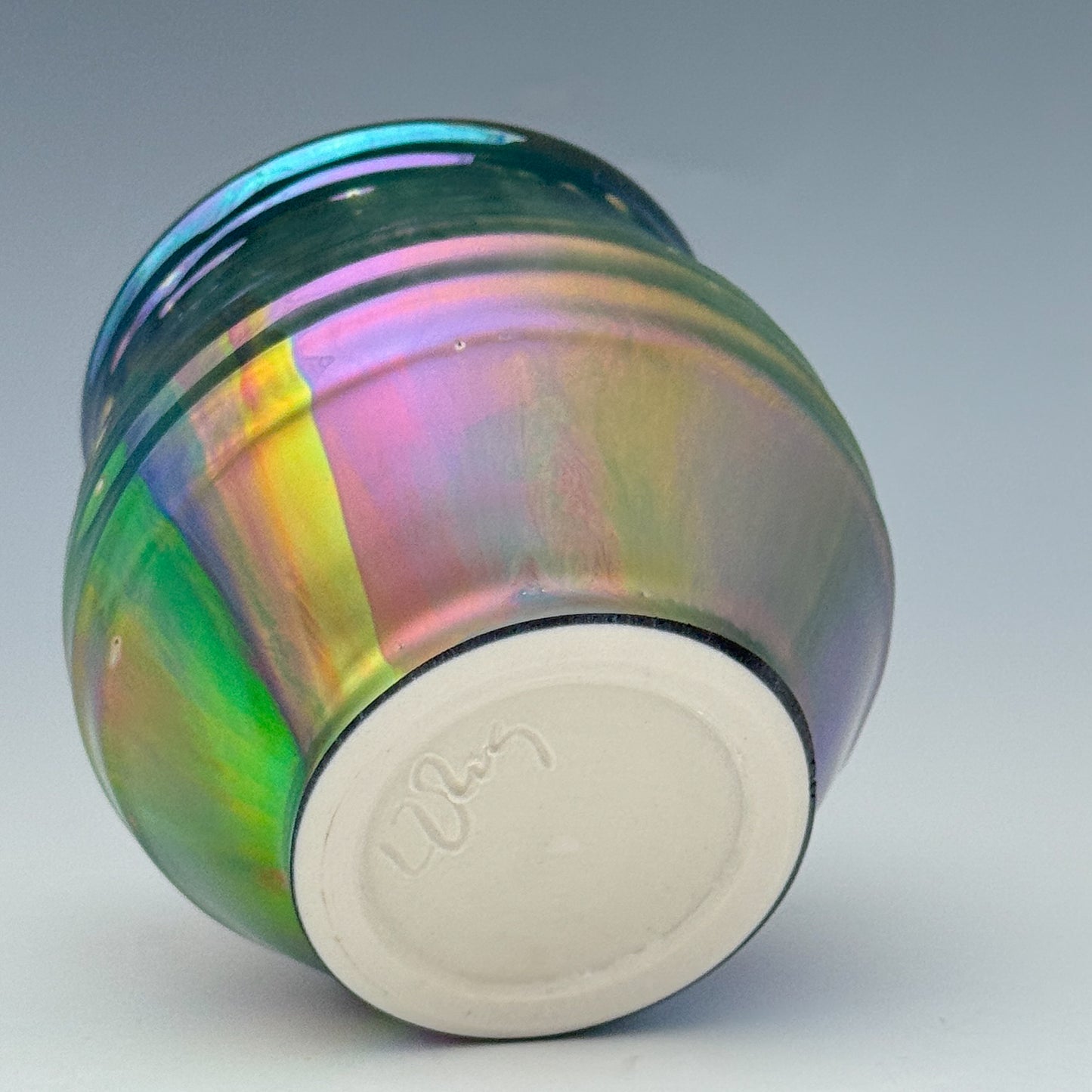 Neon Rainbow Luster Cup