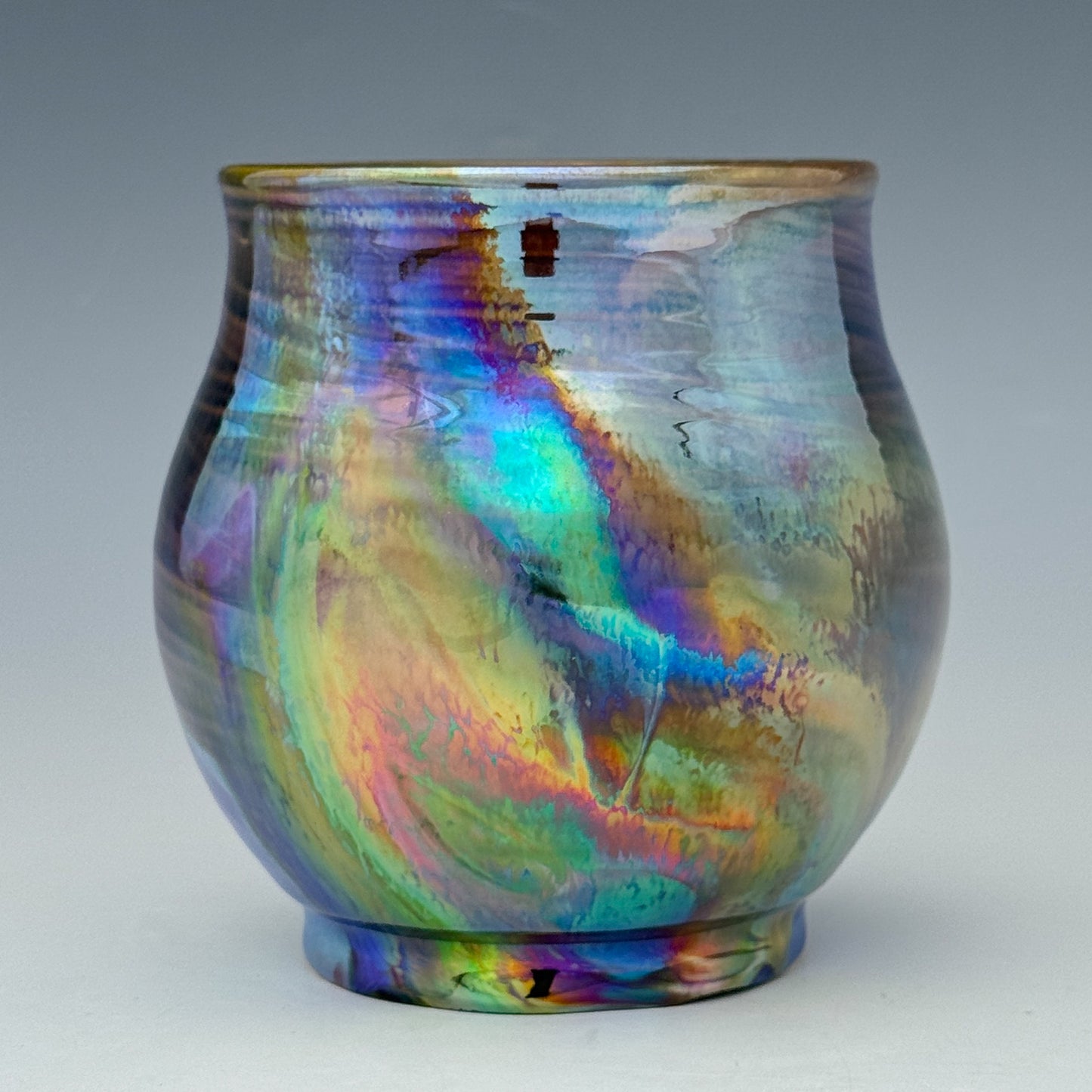 Metallic Rainbow Luster Cup