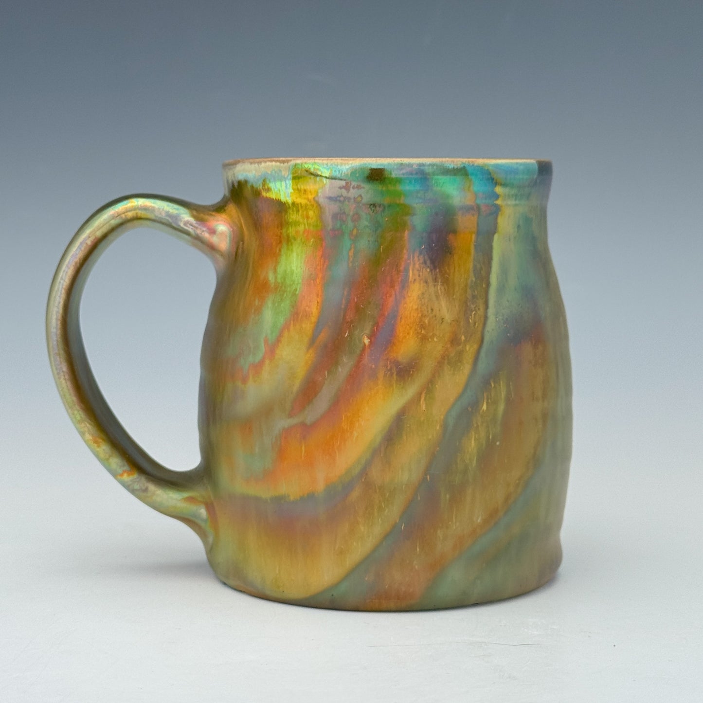 Matte Rainbow Luster Mug