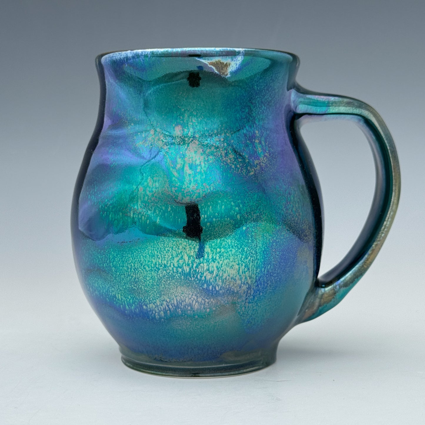 Teal Luster Mug