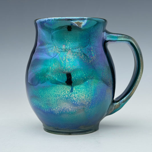 Teal Luster Mug