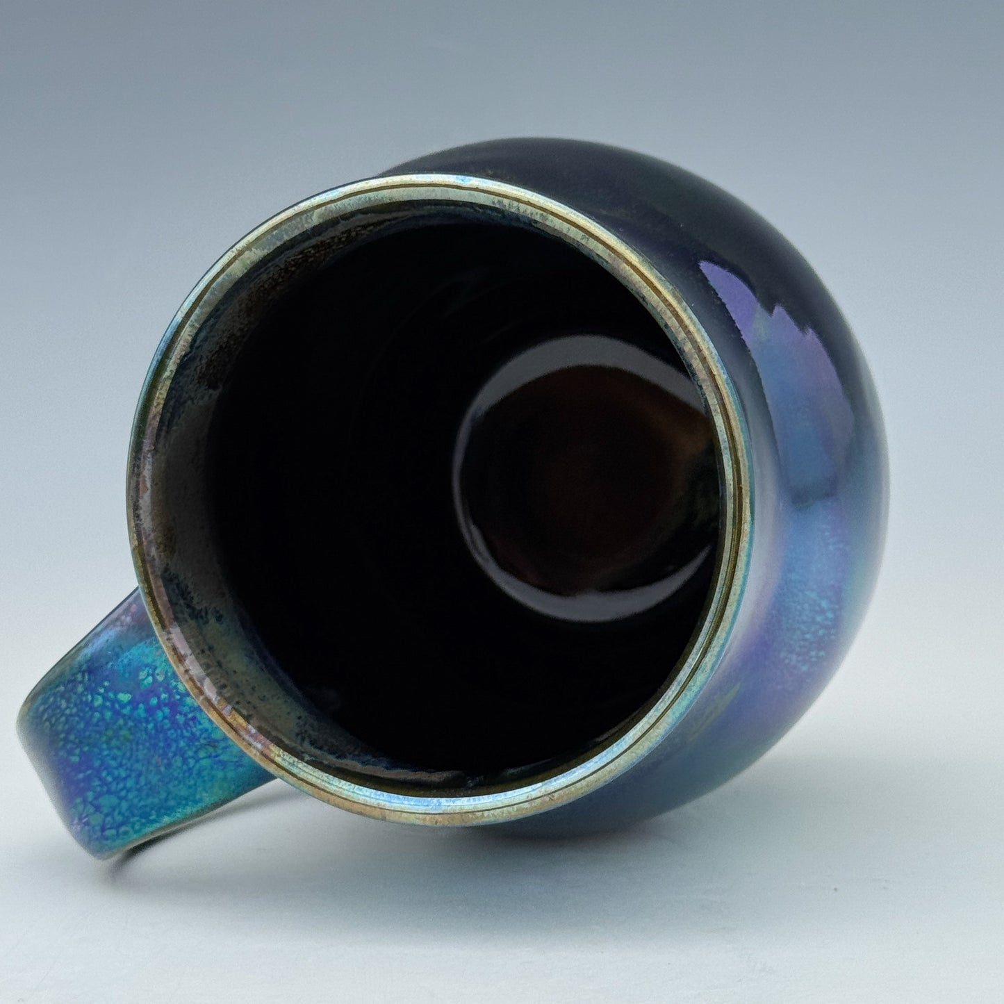 Teal Luster Mug