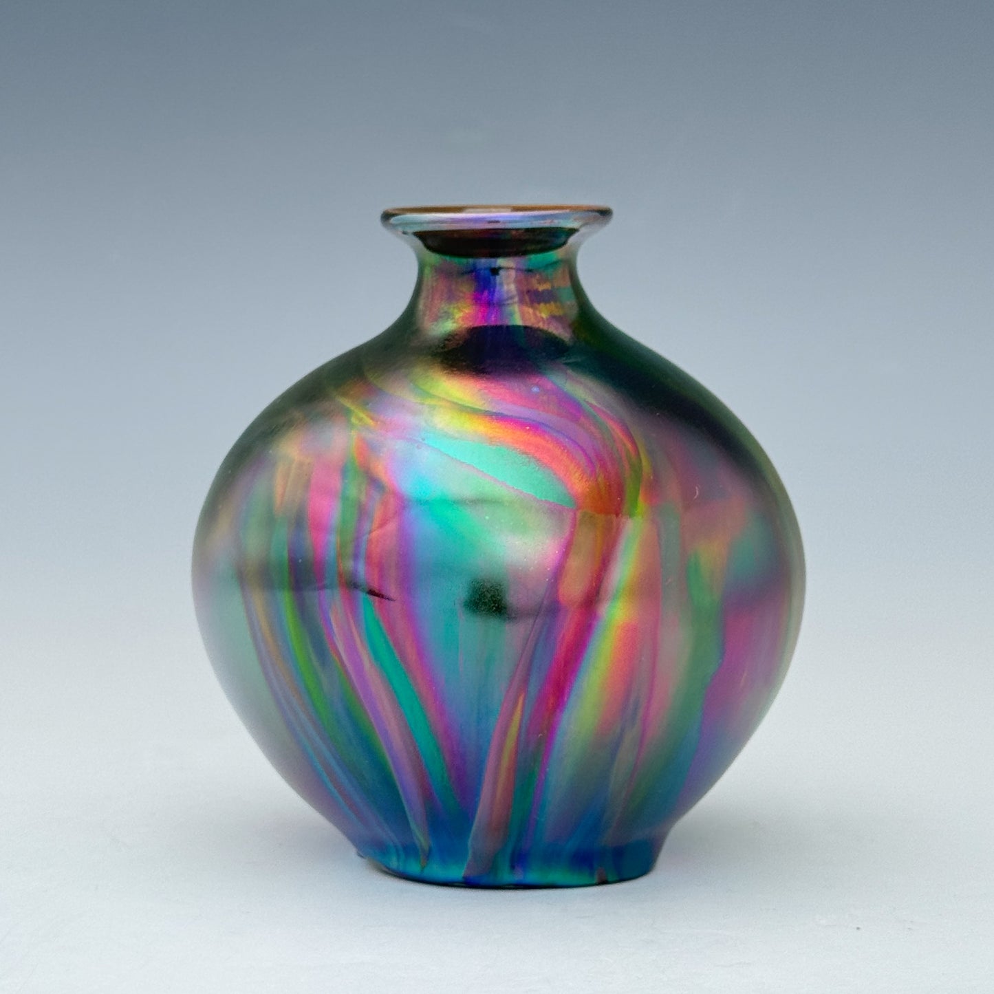 Small Rainbow Bud Vase