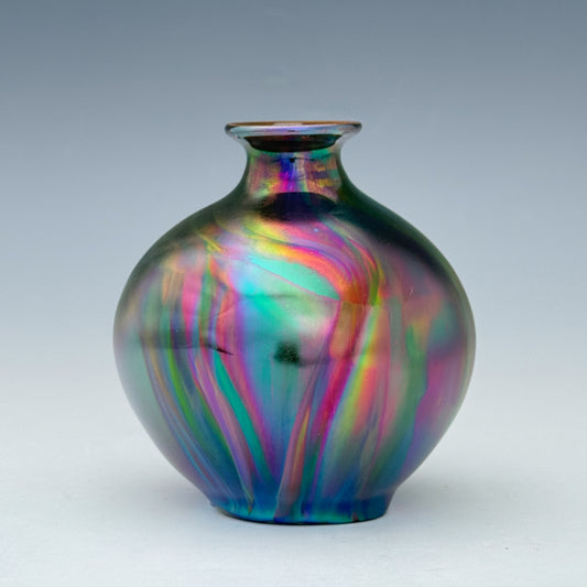 Small Rainbow Bud Vase