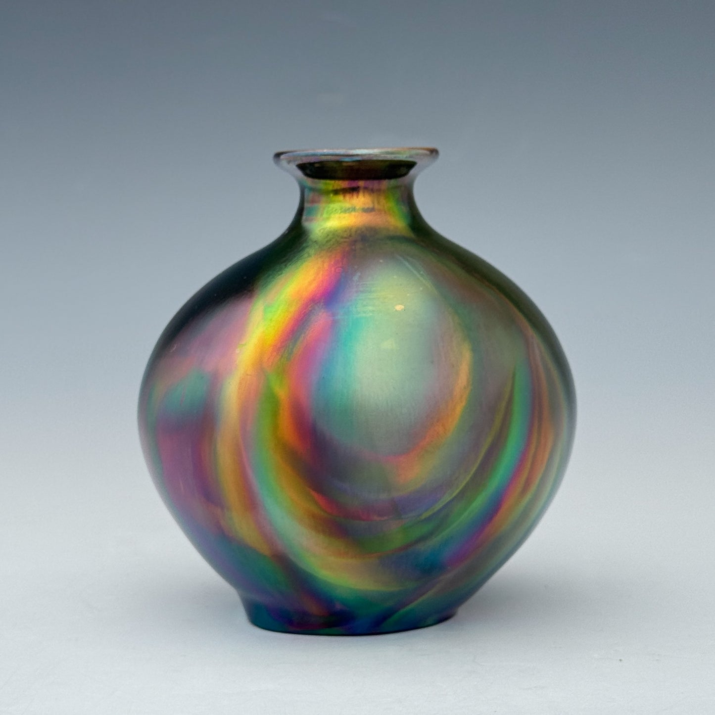 Small Rainbow Bud Vase