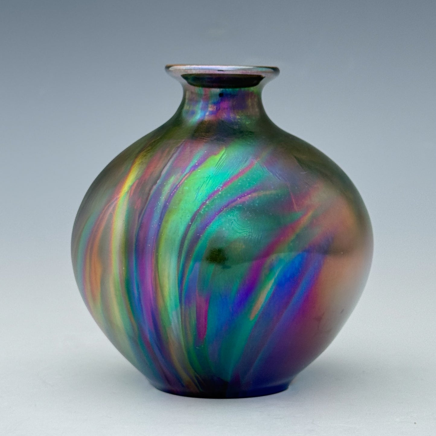 Small Rainbow Bud Vase