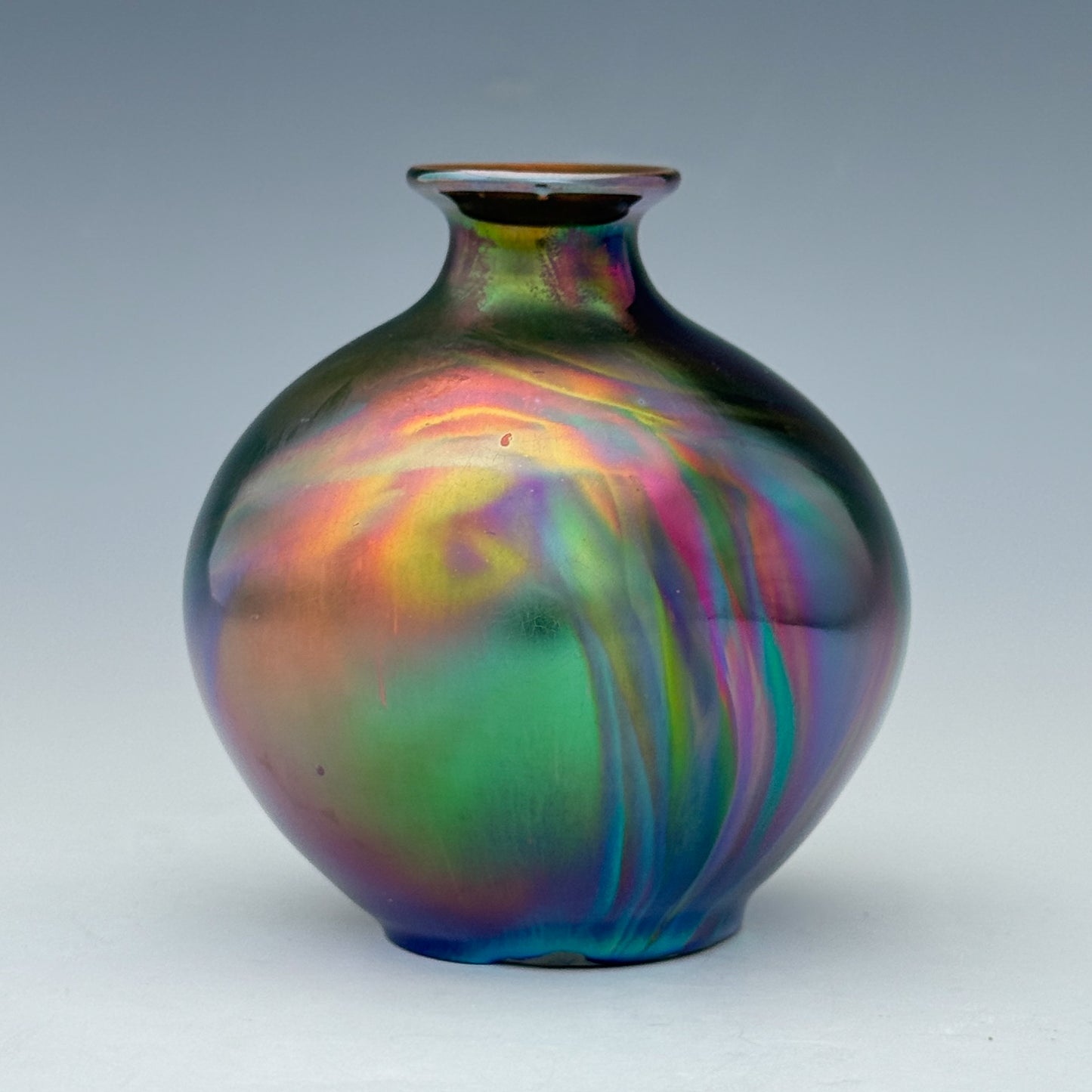 Small Rainbow Bud Vase