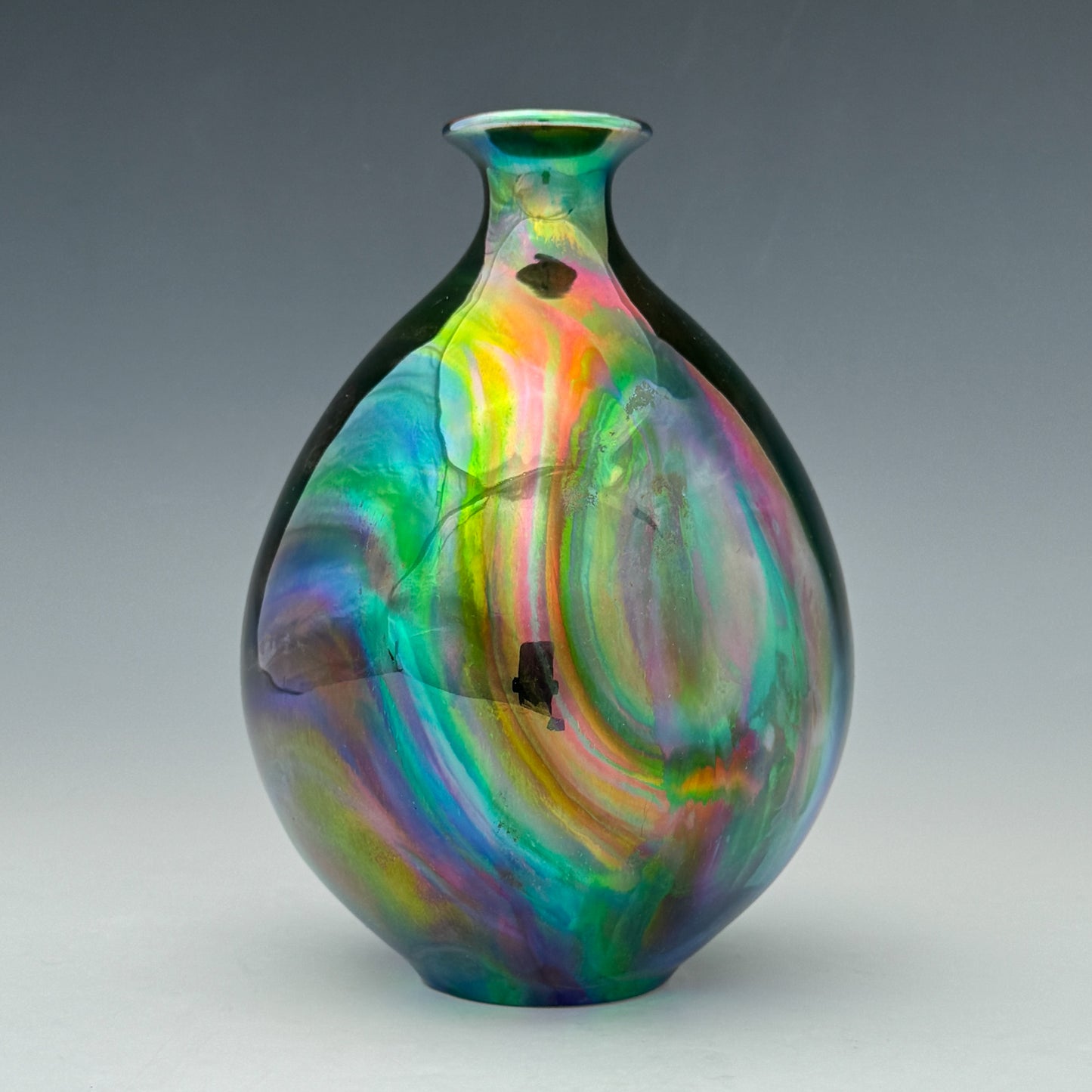 Purple Rainbow Vase